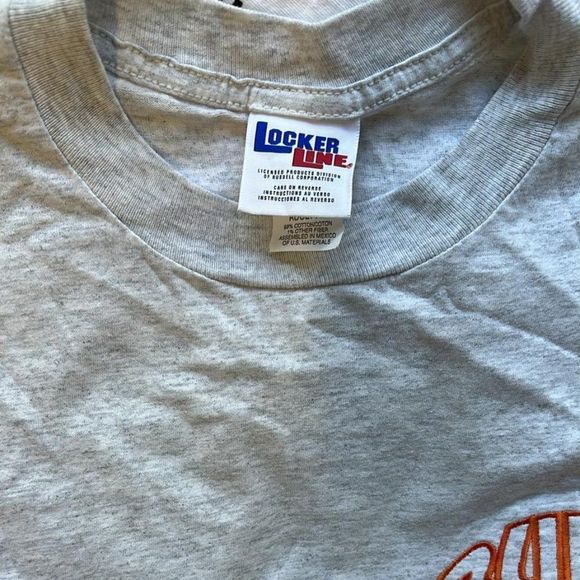 Locker Line NBA Chicago Bulls Grey Womens Crop Top Size XL - Picture 6 of 7